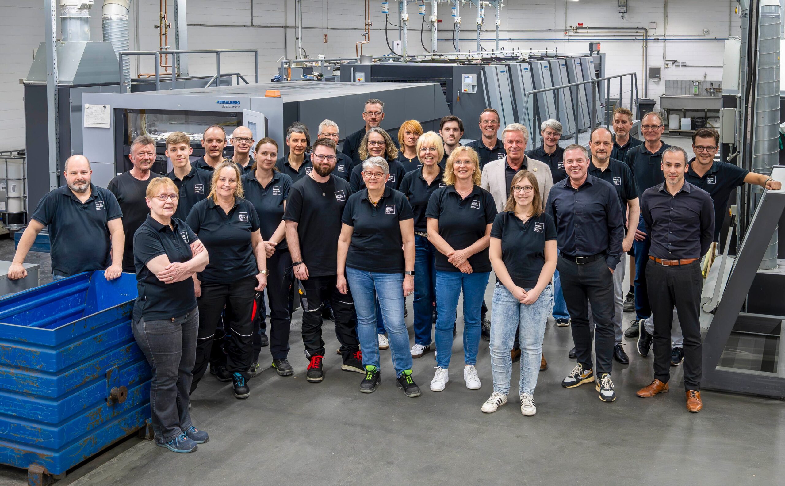 BerlinDruck Teamfoto
