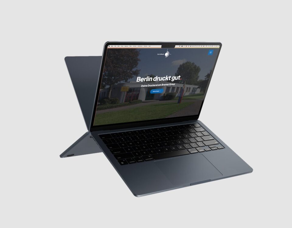 Neue BerlinDruck website